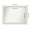 Amanti Art Non-Beveled Wall Mirror, Rustic Plank Espresso Frame